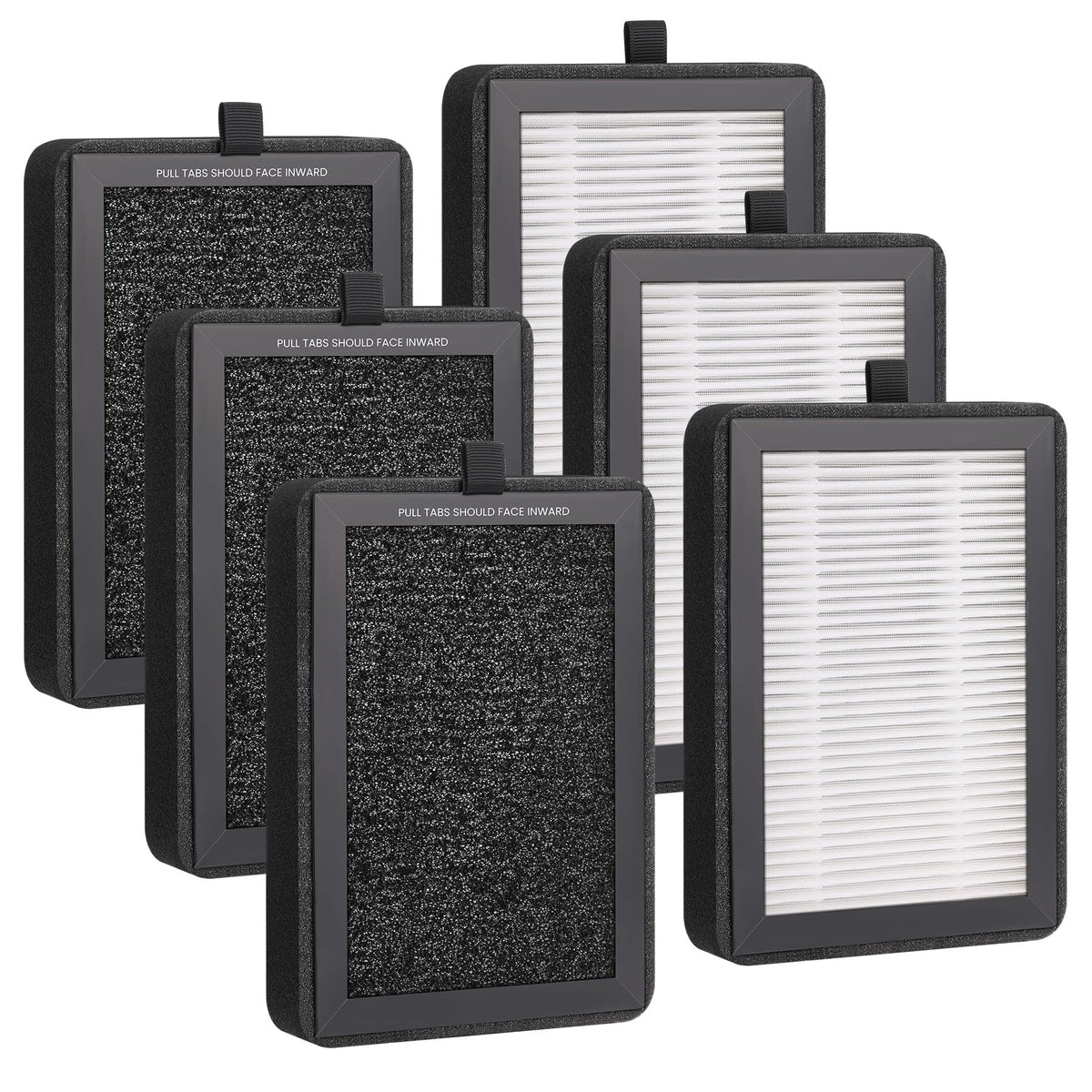 Dreduxun 6-pack LV-H128 replacement filter for easy air refresh