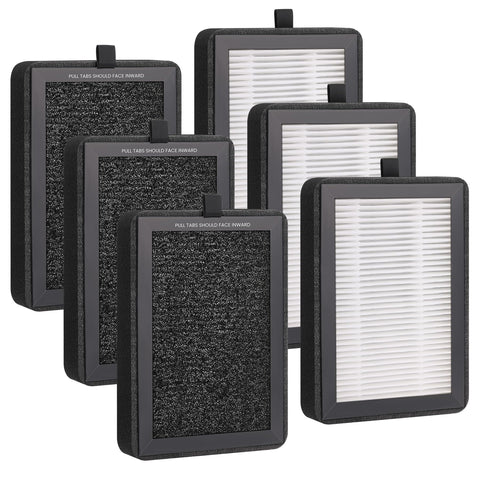 Dreduxun 6-pack LV-H128 replacement filter for easy air refresh