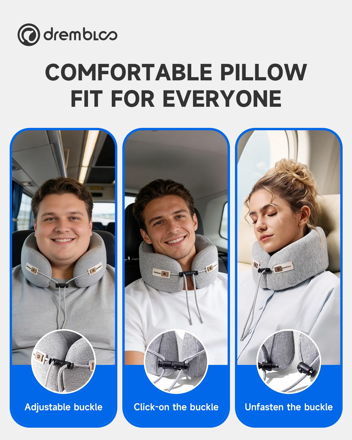 Drembloo odor-reduced memory foam is ready to use.