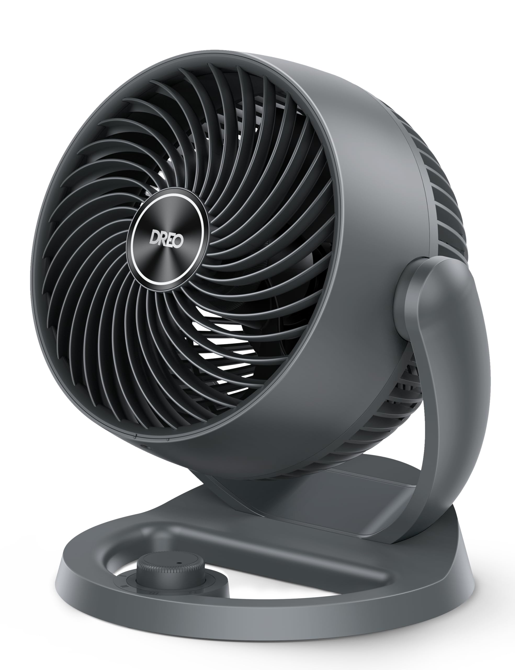 Dreo desk fan 12-inch base with convenient handle for quick repositioning