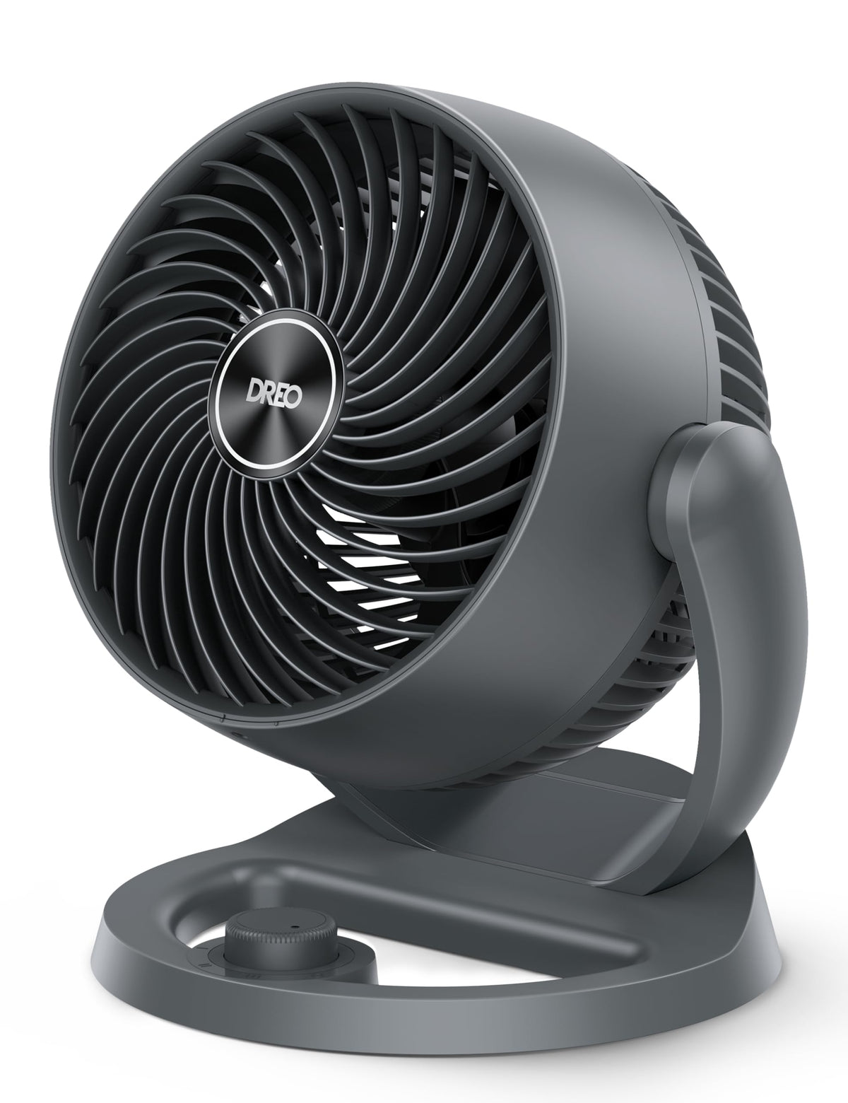 Dreo desk fan 12-inch base with convenient handle for quick repositioning