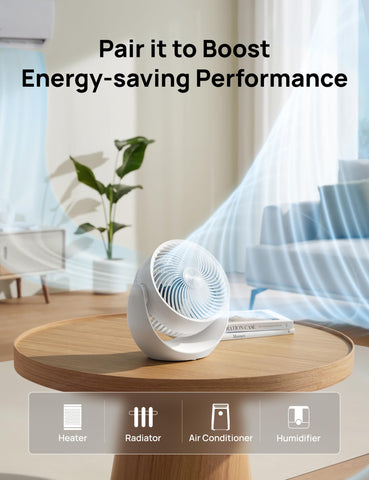 DREO 3-speed control for customizable comfort