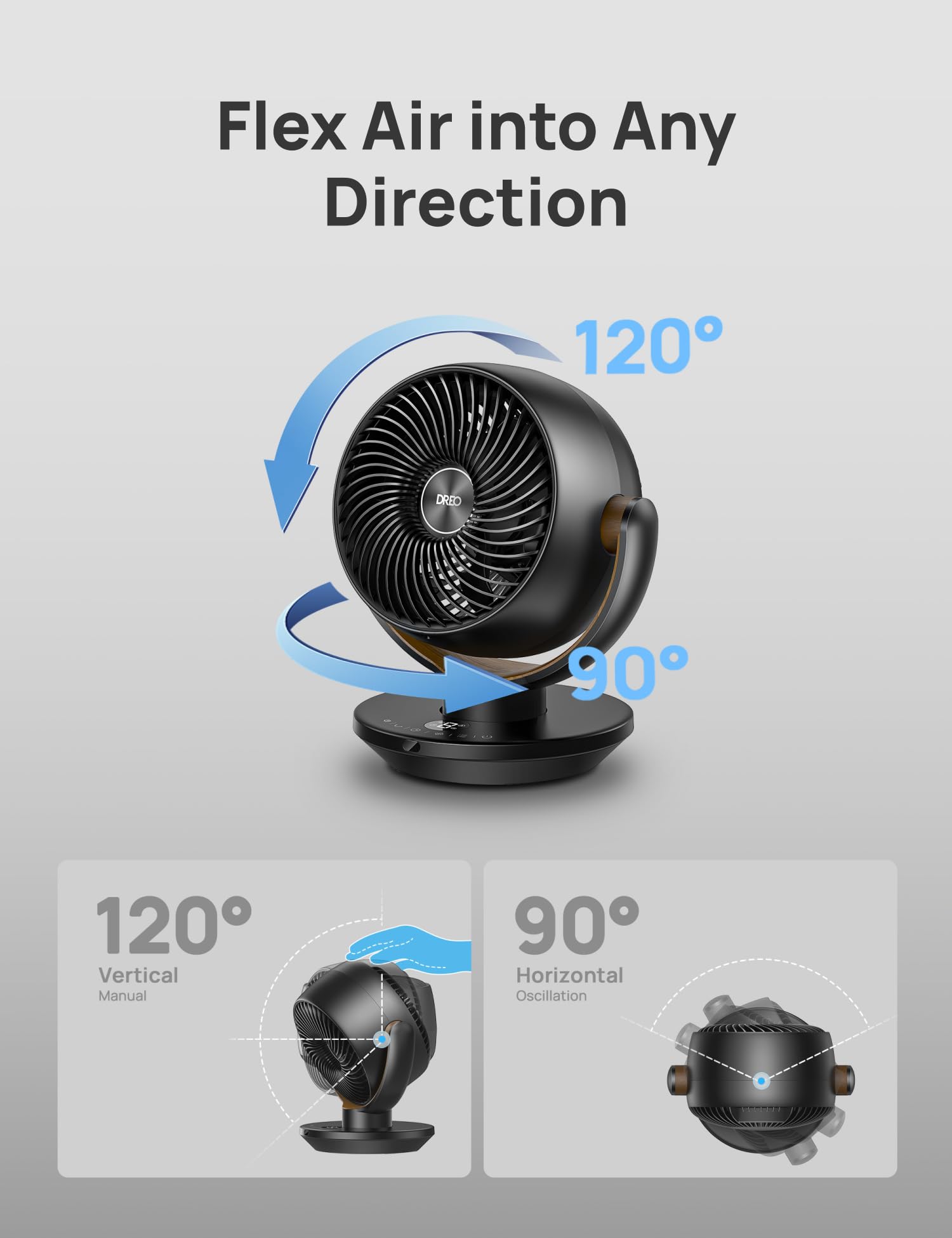 DREO 8-hour timer helps auto‑manage cooling