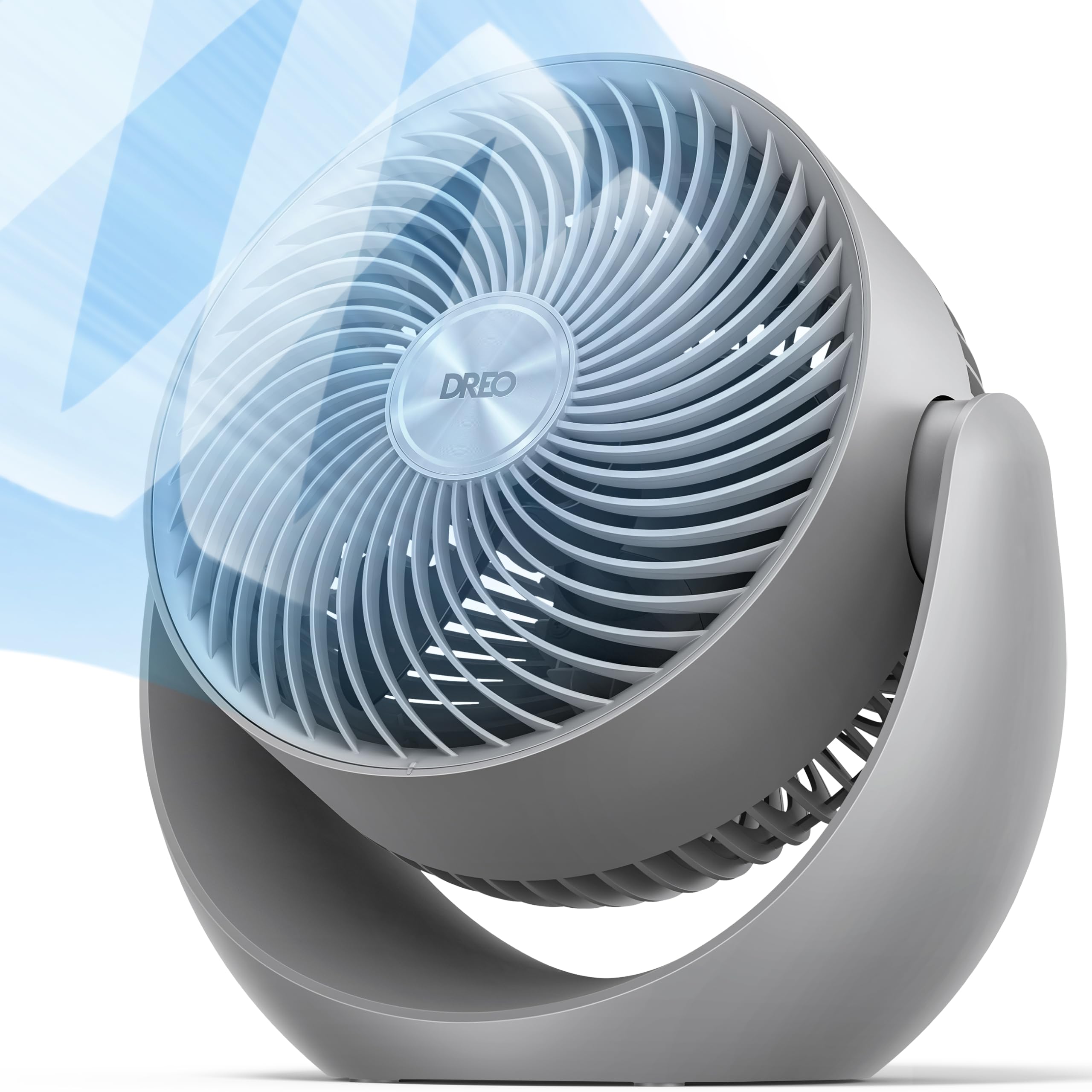 DREO 11-inch bedroom desk fan delivering calm breeze for restful nights