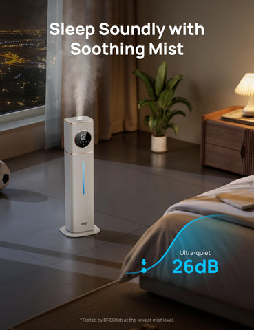 DREO HM735S app control screen for smart humidity management.