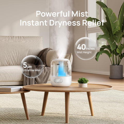 DREO 3L tank supports long runtimes between refills