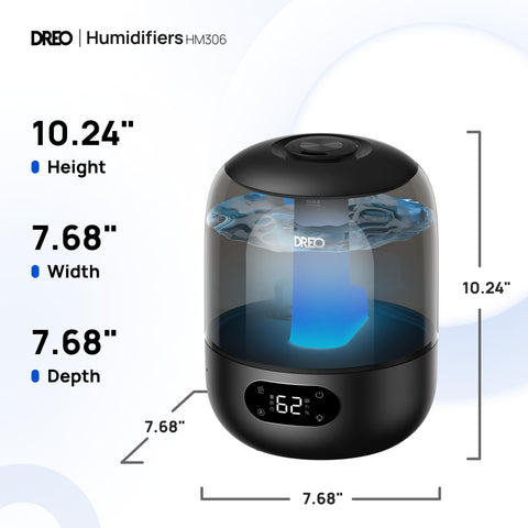 DREO humidifier for baby and nursery use supports peaceful sleep.
