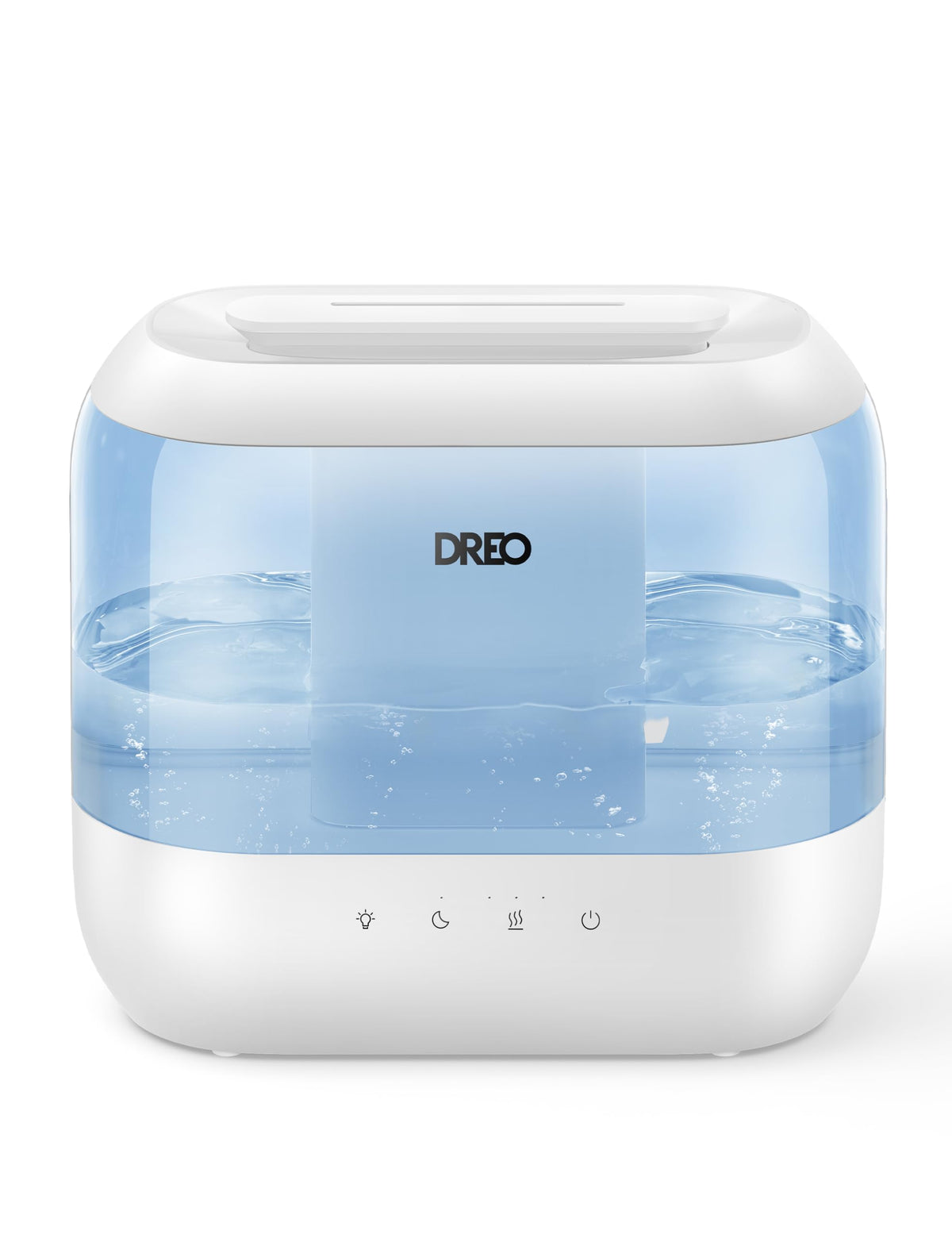 DREO humidifier large-room with 4L top-fill tank for steady humidity