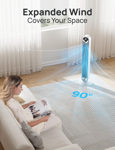 DREO 9-speed DC motor delivers customizable cooling