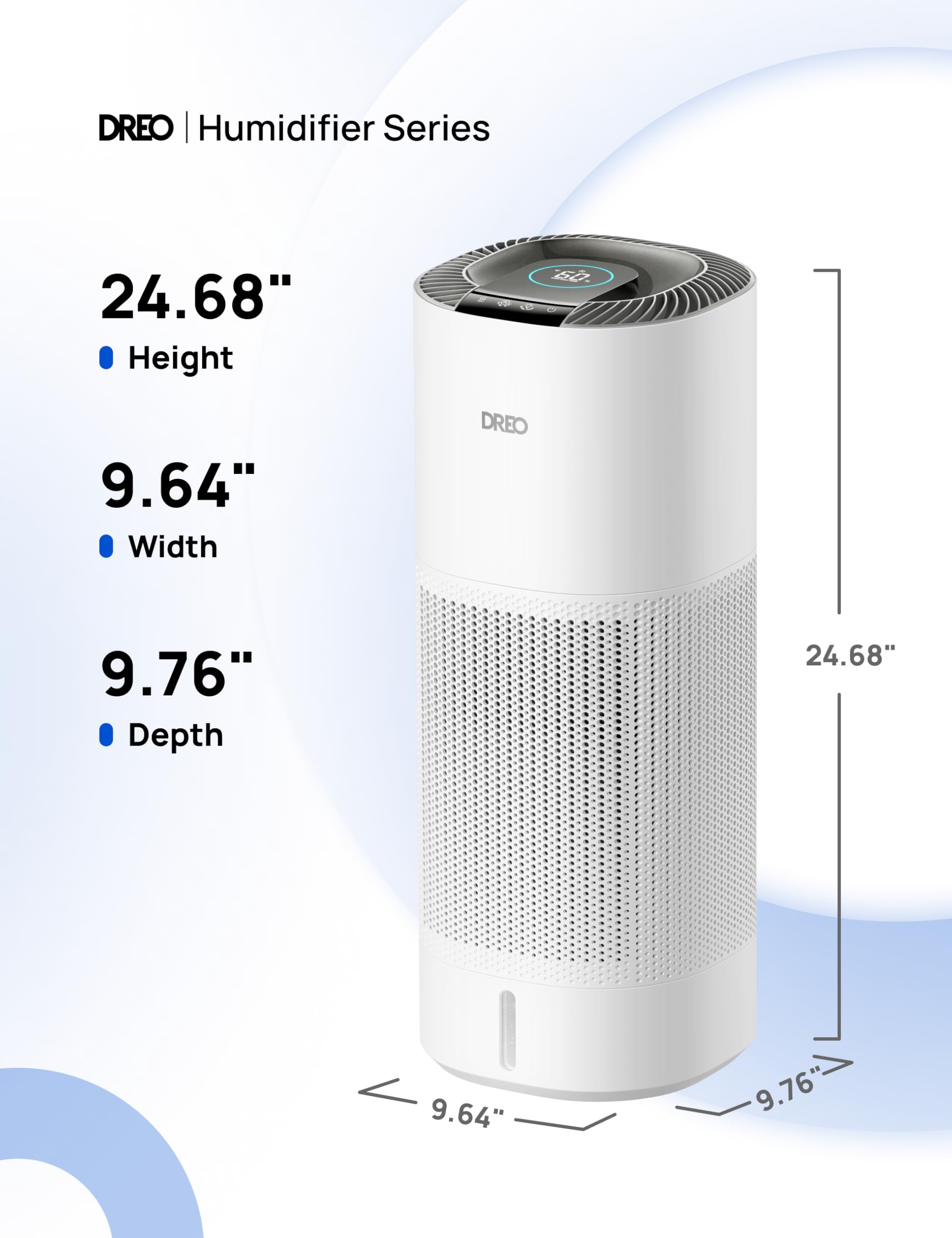 DREO washable filter demonstrating easy maintenance.