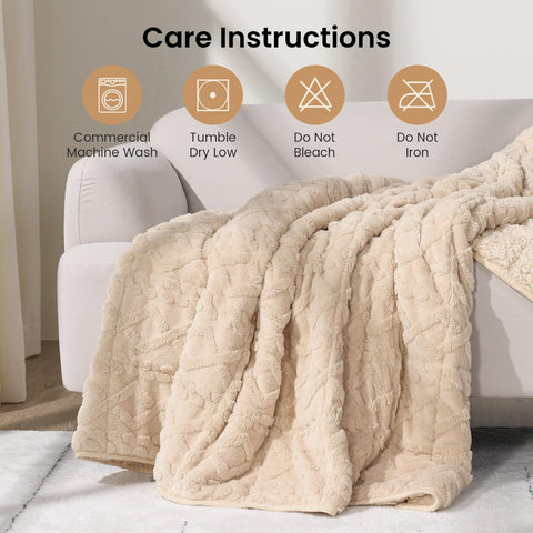 Drewin queen size 60x80 inches shown for ample coverage