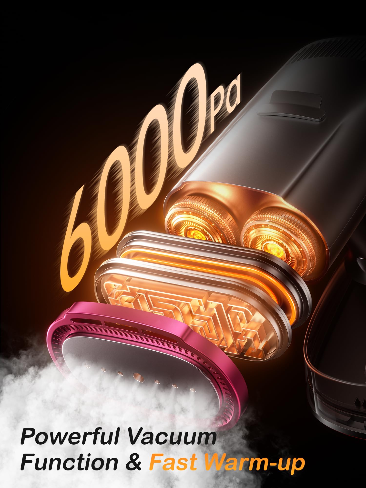 DRFLASH LED display shows mode selection for delicate fabrics and heavy materials.