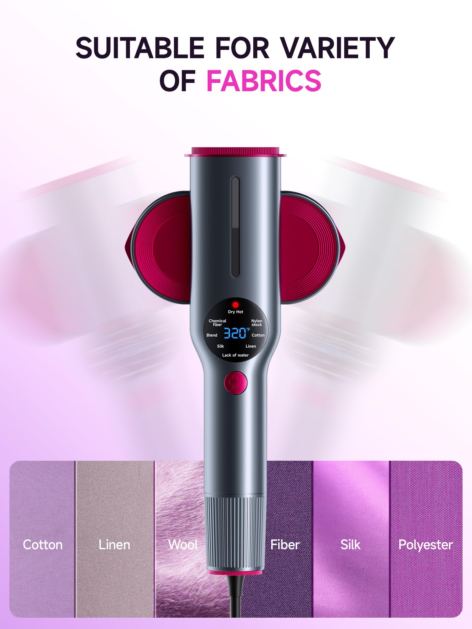 DRFLASH portable compact design fits easily in luggage or a hotel room.