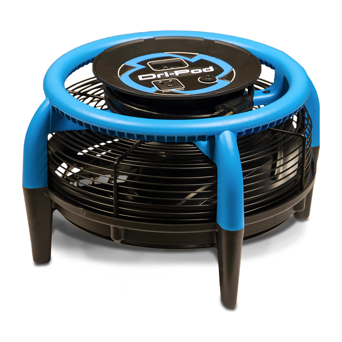 Dri-Eaz Dri-Pod Pro omnidirectional dryer delivers fast, even airflow for floors and carpets.