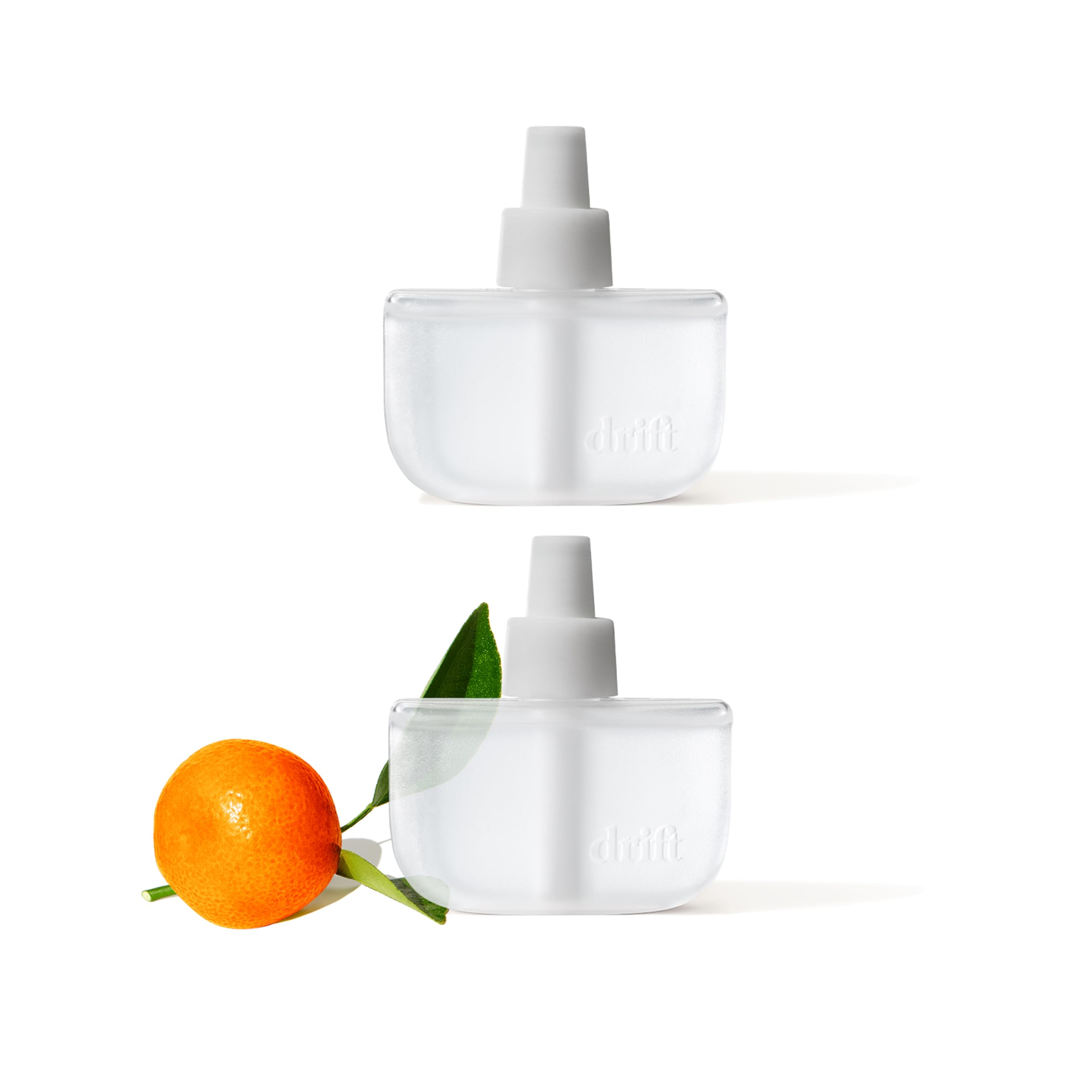 Drift Grove refill packaging highlighting clean ingredients and easy replacement.