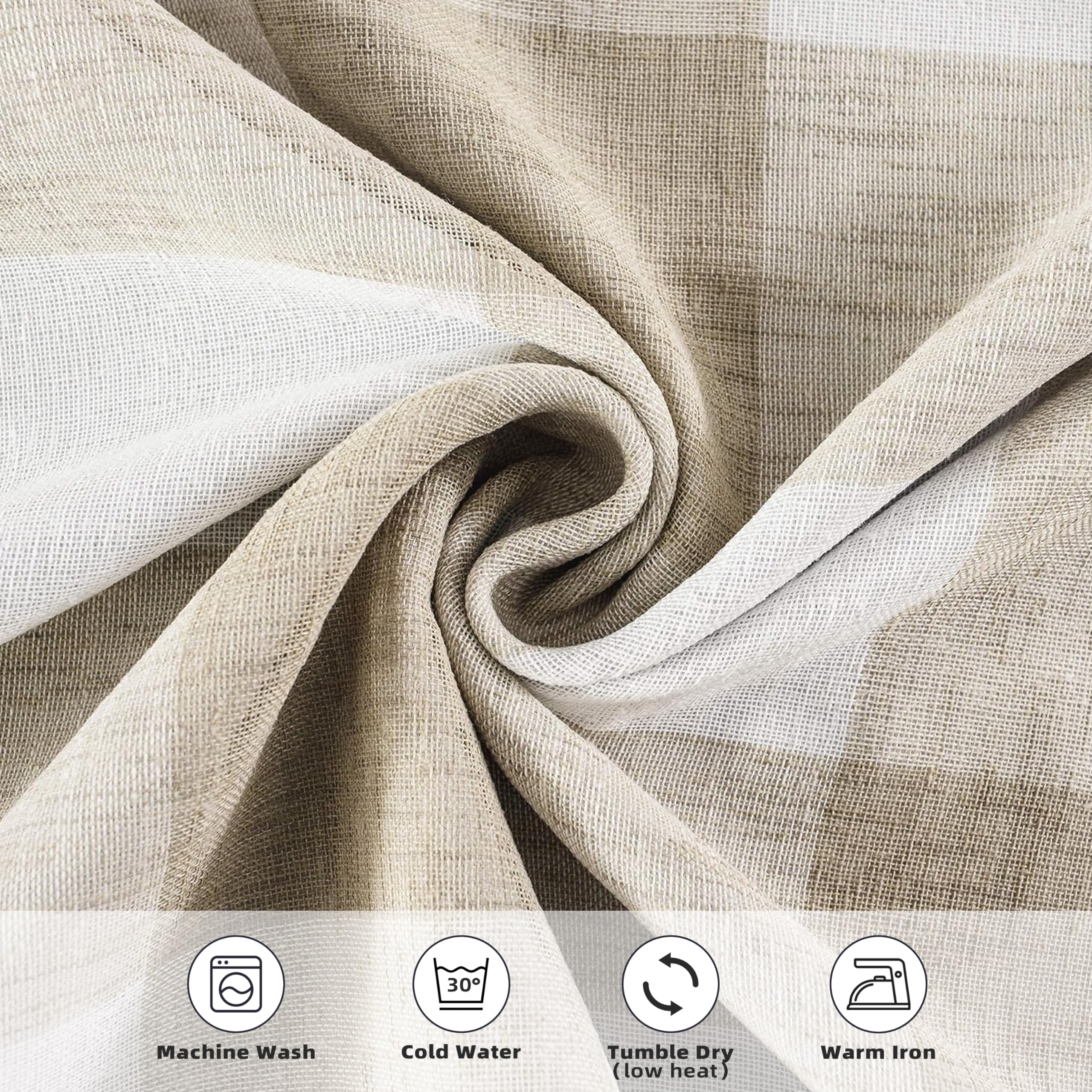 DriftAway grommet top curtains with eight silver rings ready to hang