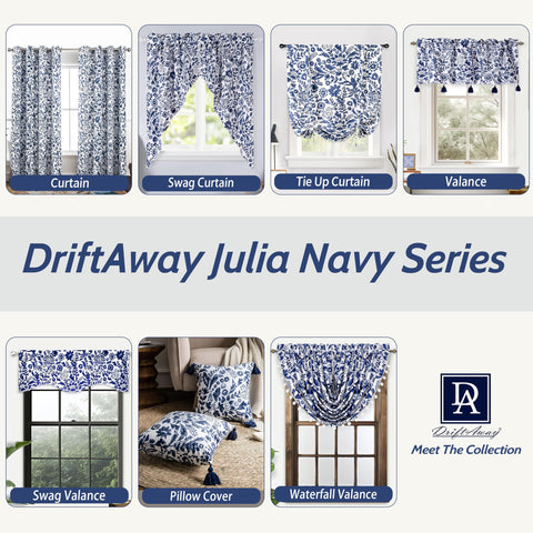 DriftAway Julia living room decor adds a soft artistic touch