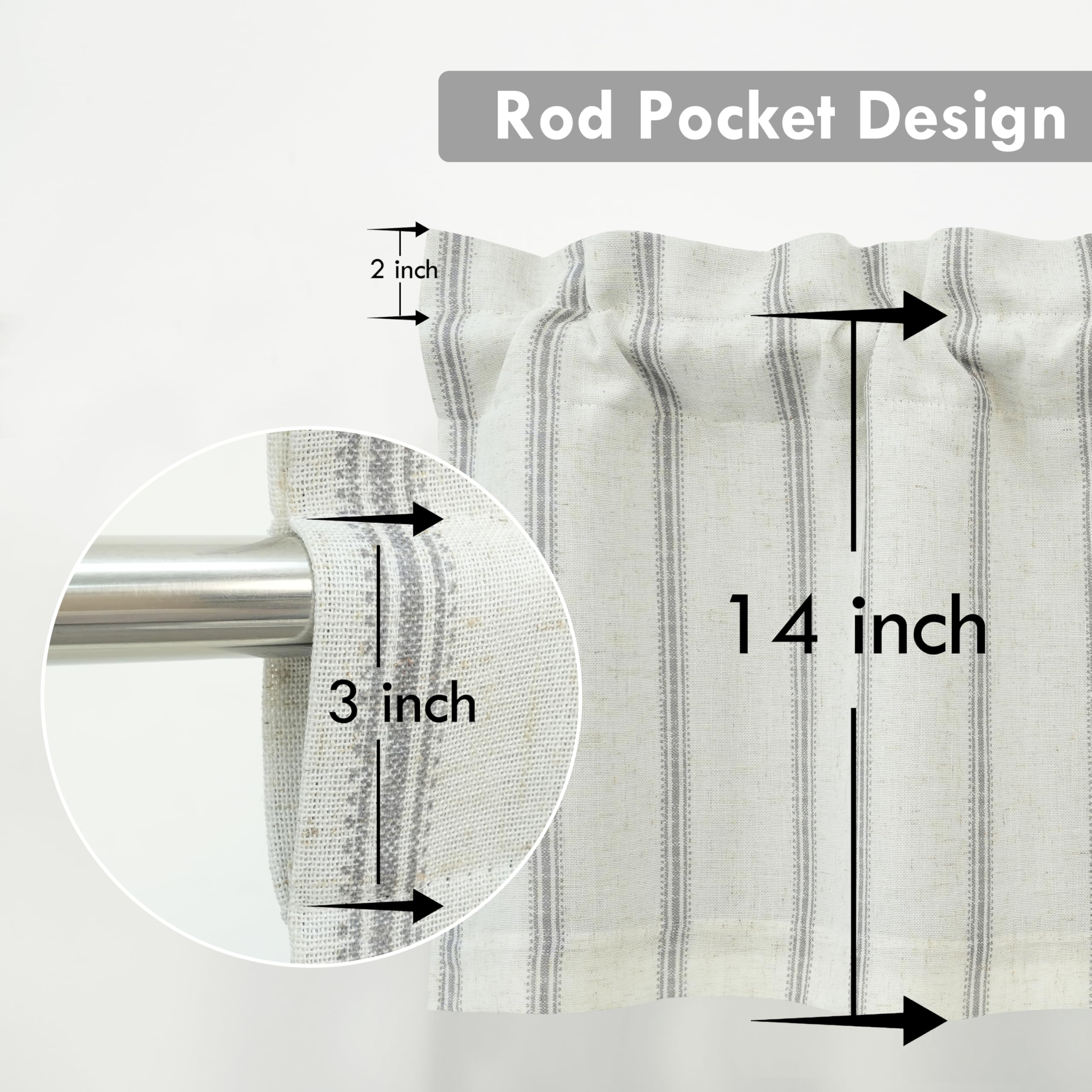 DriftAway valance provides light filtration with privacy for evenings.