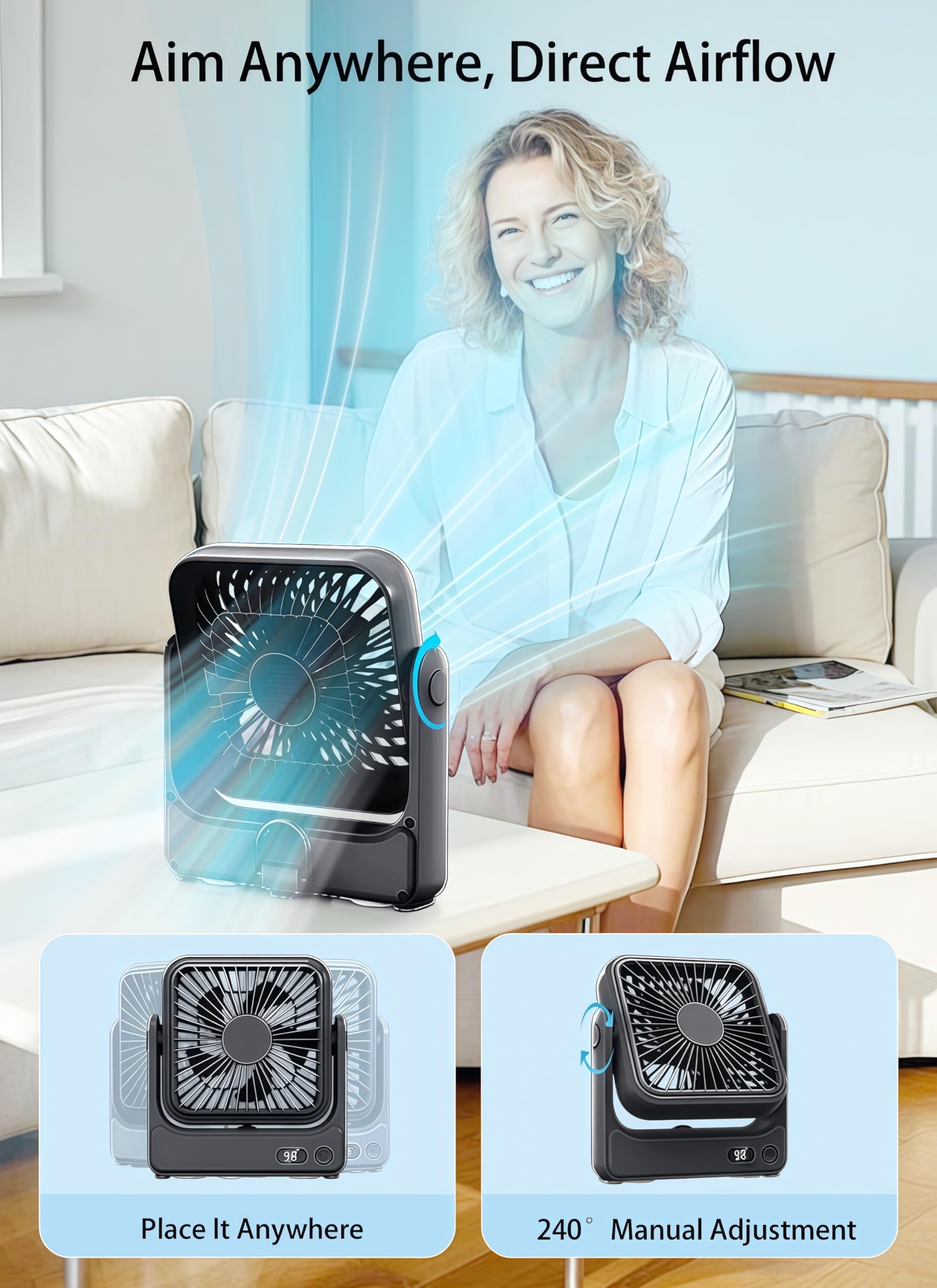 DRIFWIN hook design lets you hang it anywhere.
