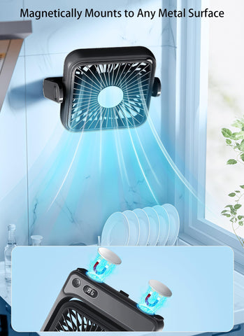 DRIFWIN portable fan ideal for cruise cabins and camping.