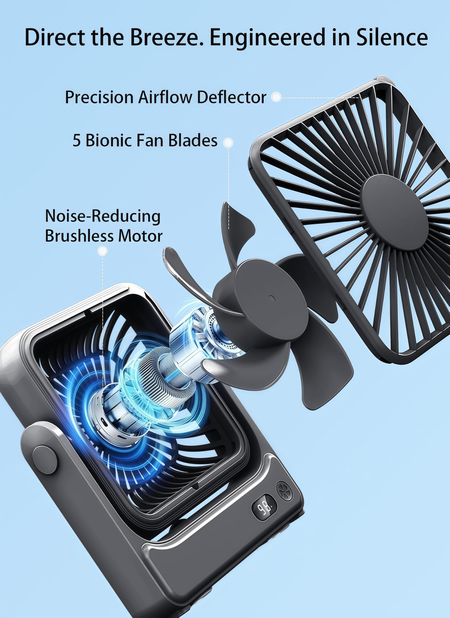 DRIFWIN ultra-slim design fits easily in luggage.
