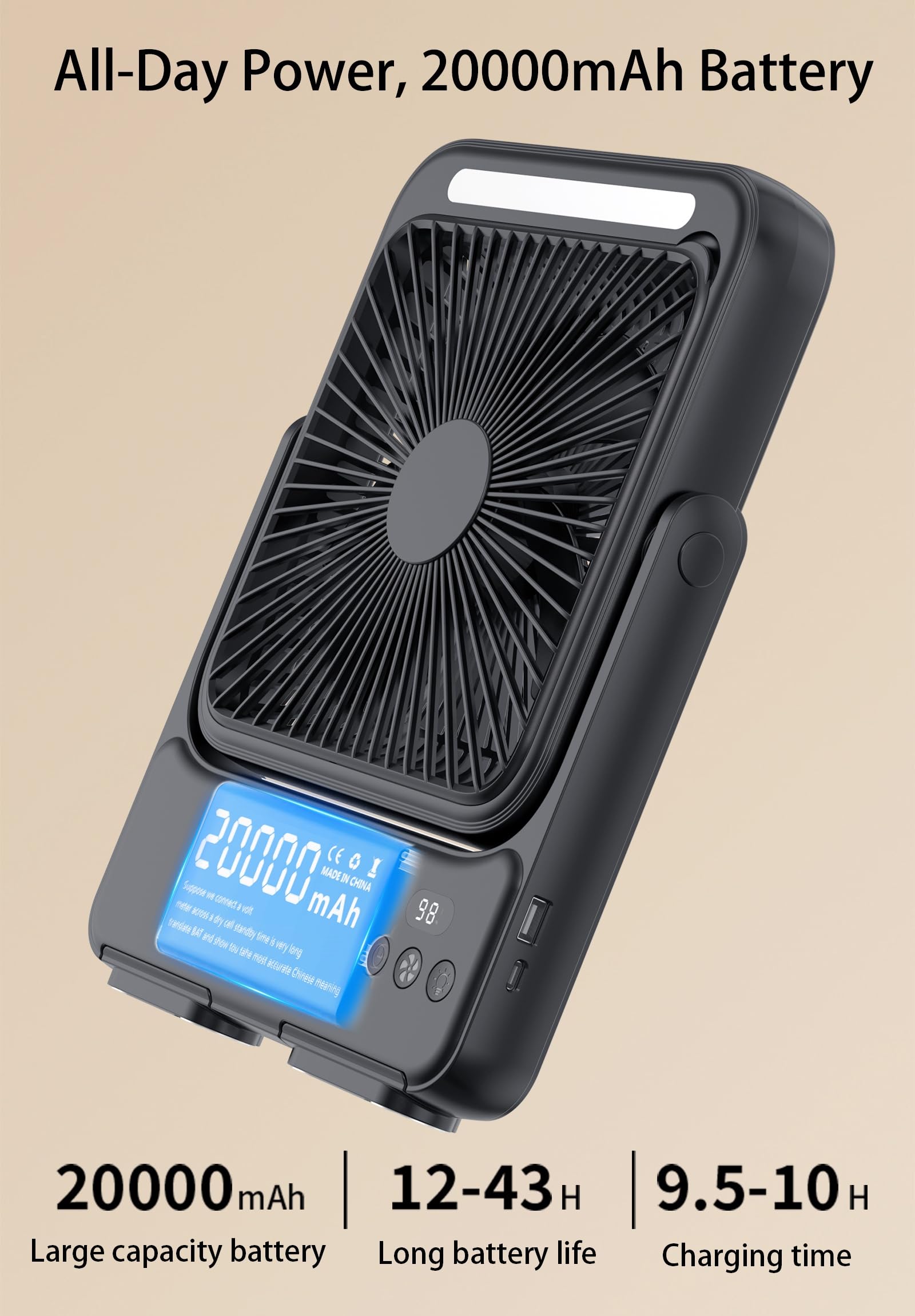 DRIFWIN USB reverse charging allows powering devices while on the go.