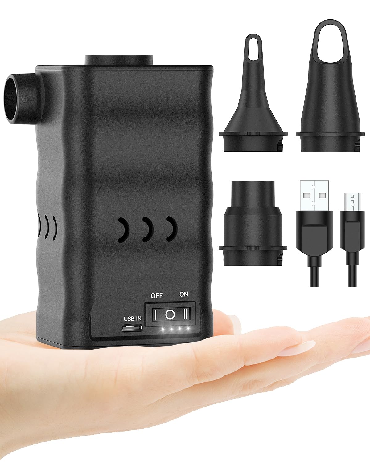 Dr.meter AP6 compact design for easy portability and storage.