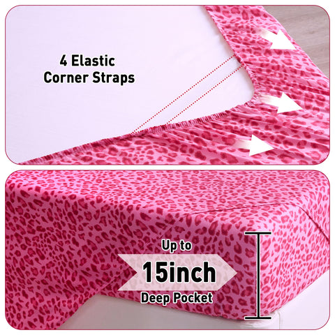 Drozeeo elastic corner straps prevent shifting during sleep.