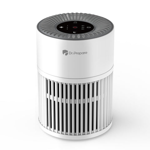DR.PREPARE compact design fitting on a desk or nightstand