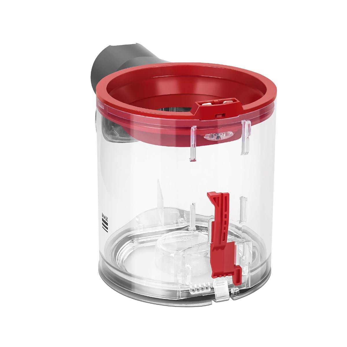 DrRobor dust bin for Dyson V7/V8 used during regular cleaning tasks
