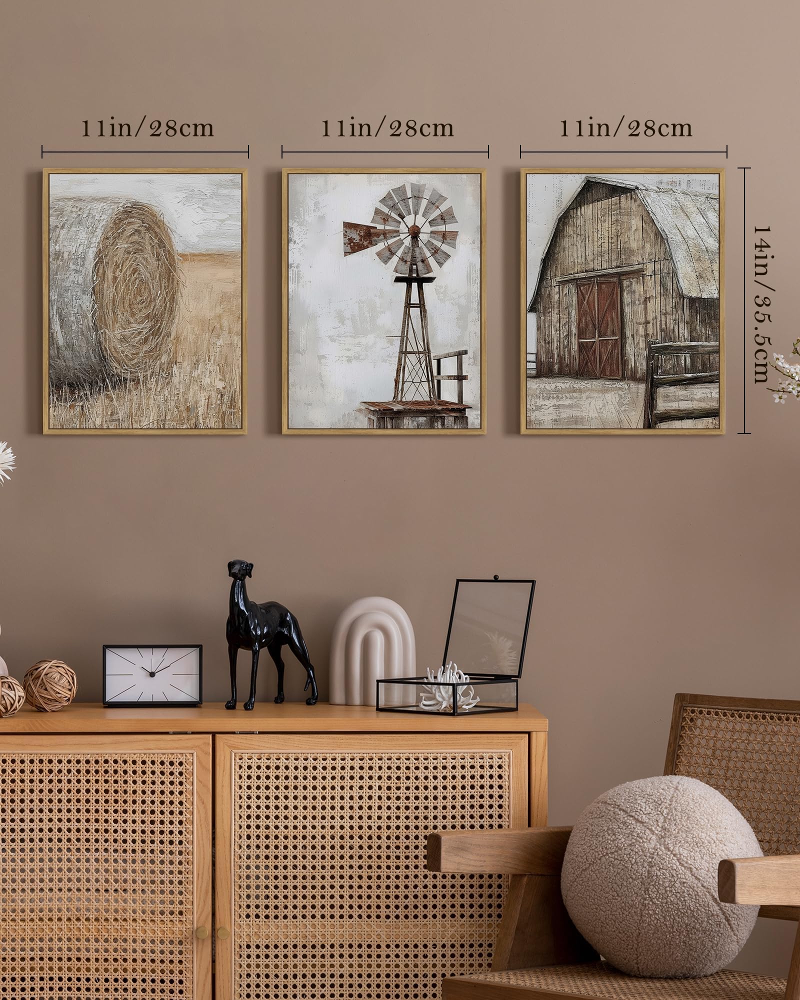 Drsoum country scene adds nostalgic focal point without overpowering