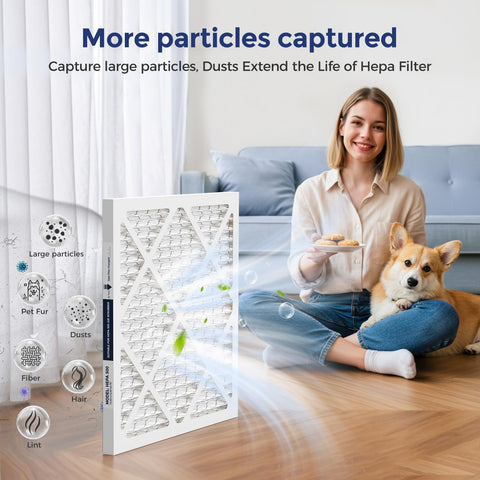 Drupany HEPA 500 image demonstrates cleaner air in homes and workplaces.