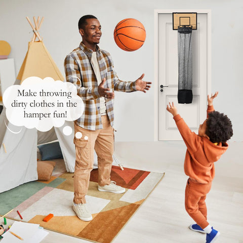 DRXX FEXE dorm-room compact hamper fits small spaces.