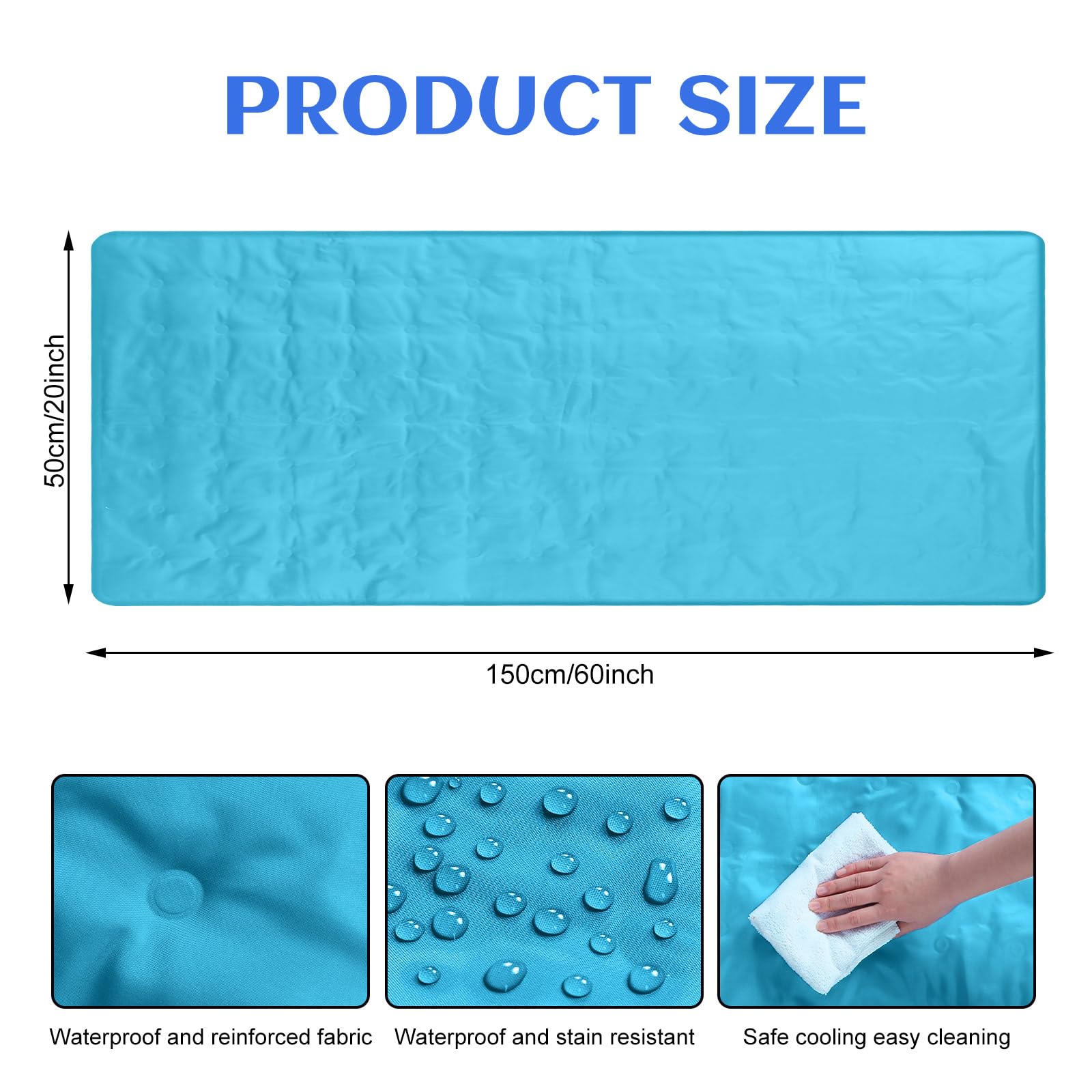 Drydiet cooling pad for travel keeps you cool during journeys