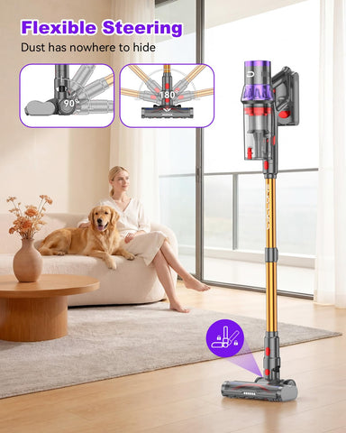 Dsoope YU7 Max 80-minute battery supports extended whole-home cleaning sessions