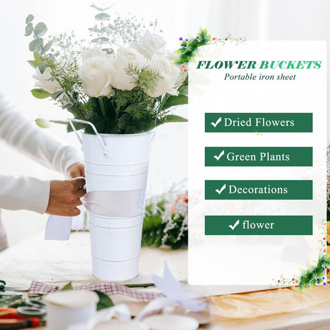 Dualshine multifunctional metal vases for plants or sundries, versatile home decor.