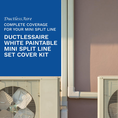 DuctlessAire 3-inch x 7.5-foot kit for precise mini split coverage