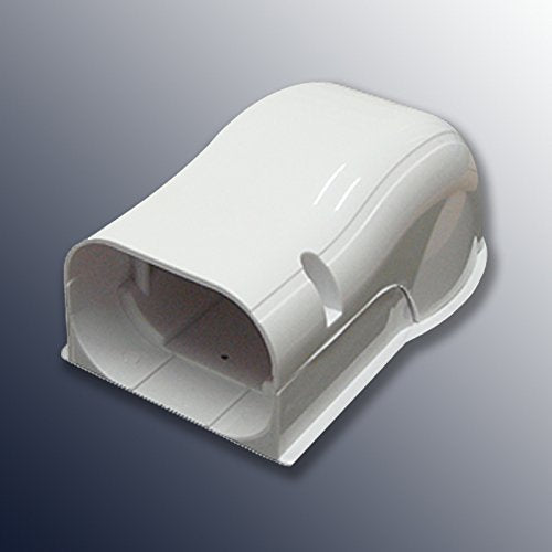 DuctlessAire weather-resistant shell shields lines from elements.