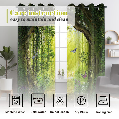 dueeia Privacy-supporting curtains demonstrate noise reduction and darker room ambiance
