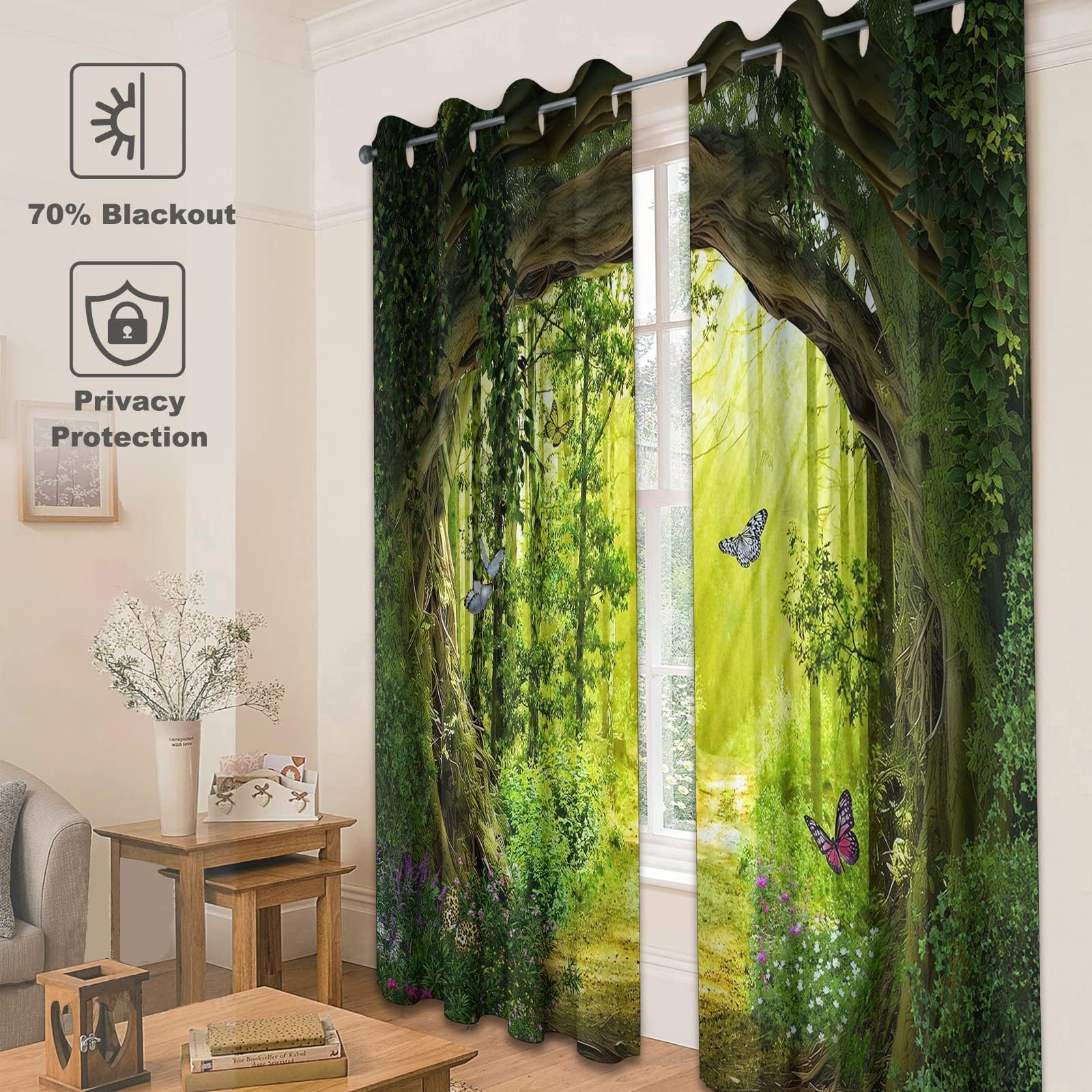 dueeia Soft polyester drape close-up emphasizes comfortable touch and durability