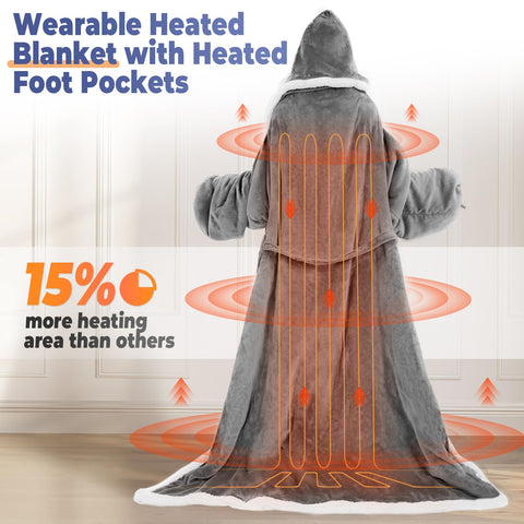 Dueelala sherpa inner lining adds soft, plush warmth.
