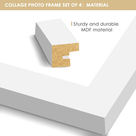DUENPY 360° rotating back enables quick and tidy photo swaps.