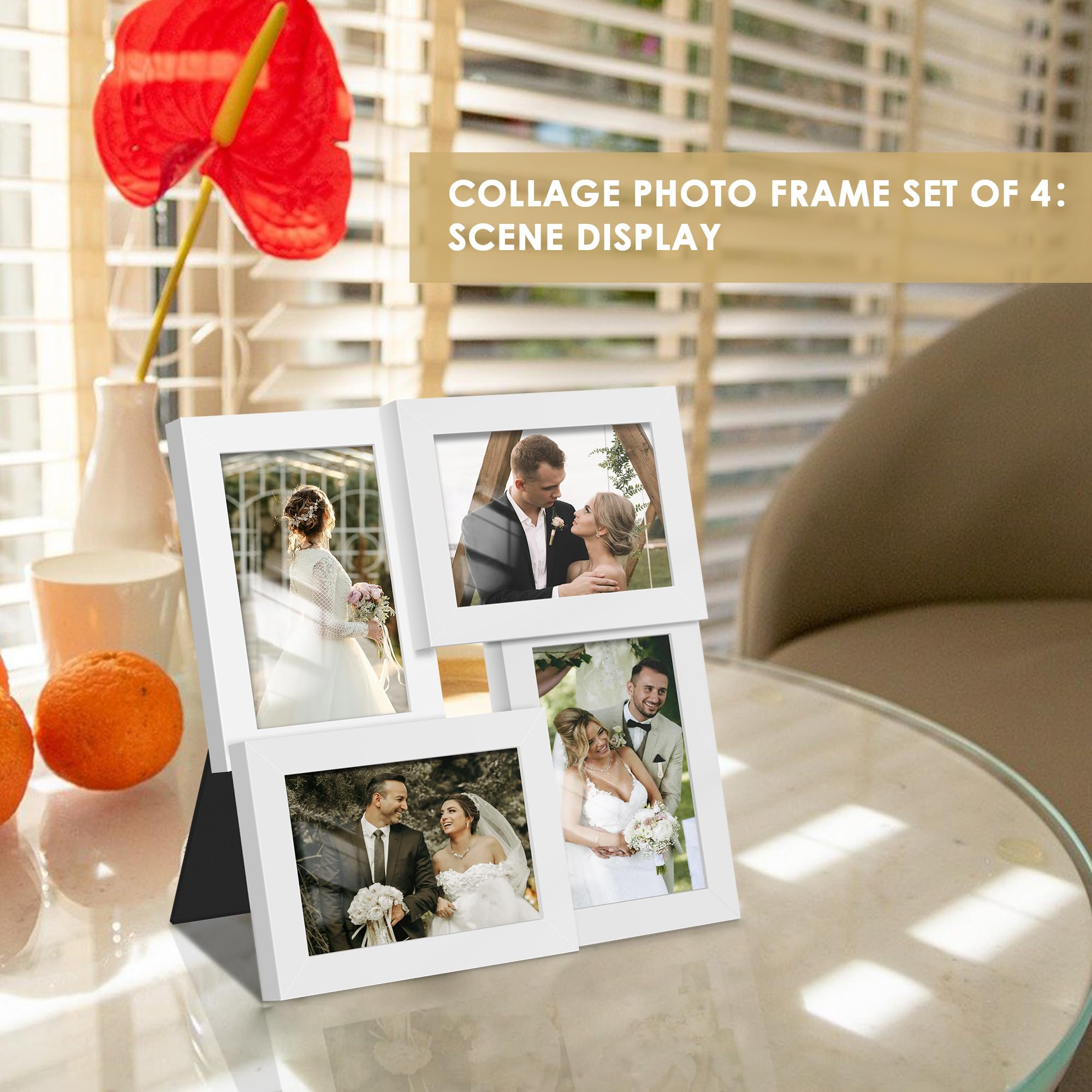 DUENPY frame mounted on wall for elegant décor and memory display.