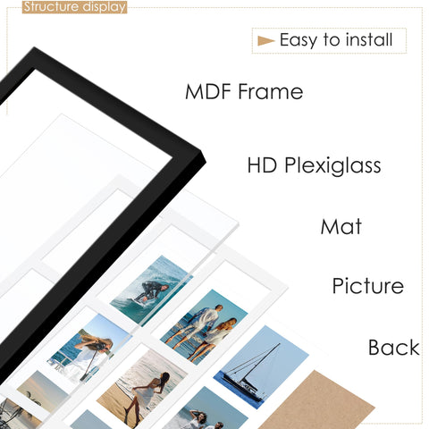 DUENPY matless option for a clean 14x26 photo display.