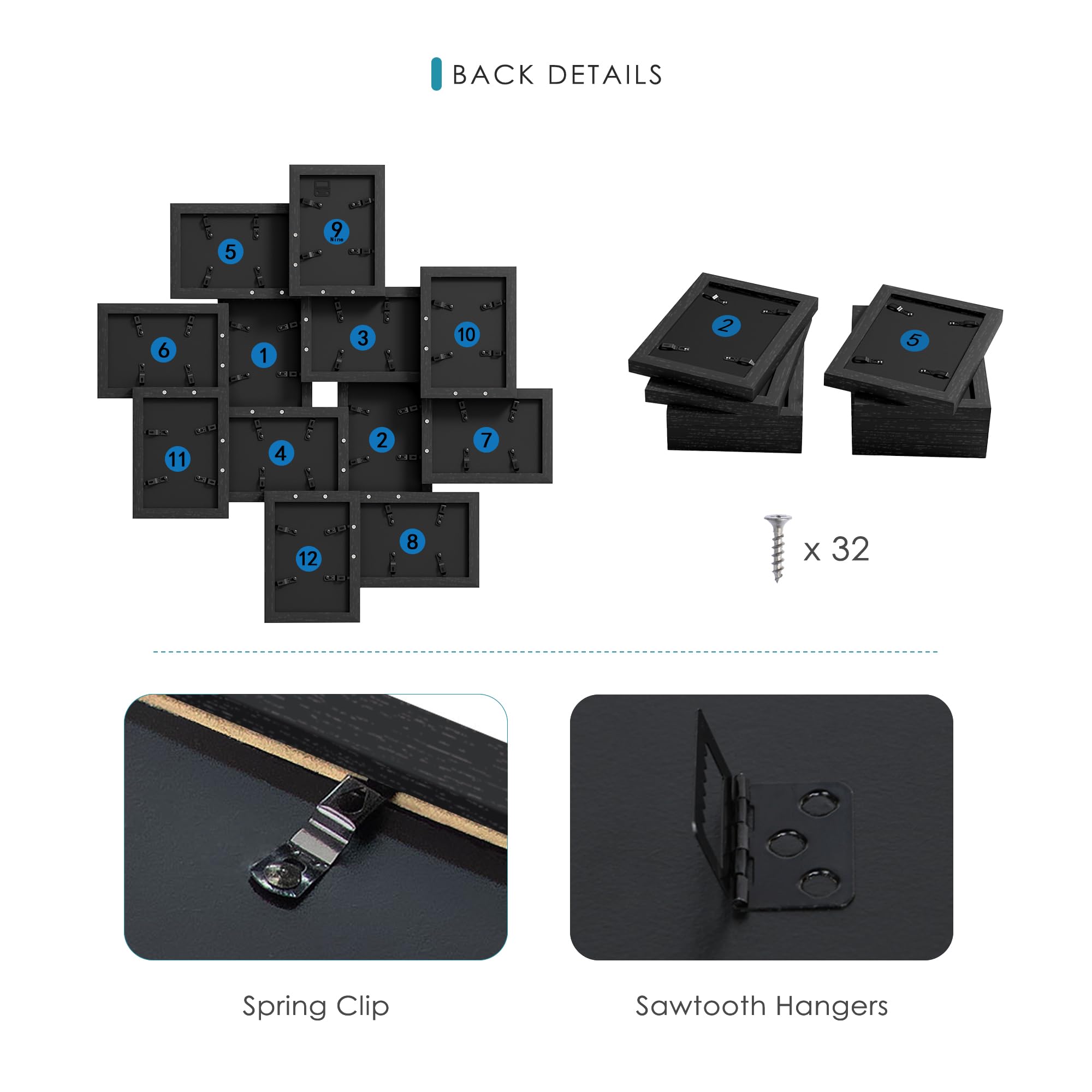 DUENPY rotating back button enables quick photo swaps.