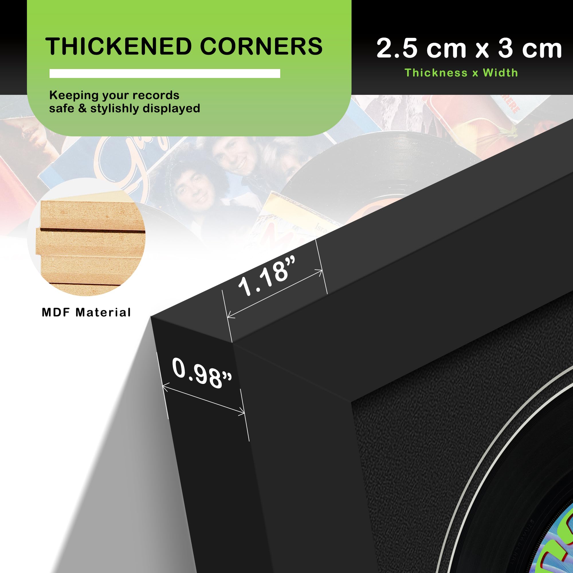 DUENPY wall mount using sawtooth hooks for flexible orientation