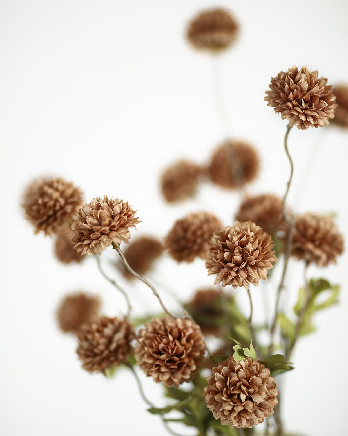 DuHouse durable silk flowers in vase for long-lasting home accents.
