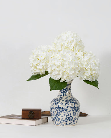 DuHouse Hydrangea 3Pcs white wedding decor ideal for elegant venues