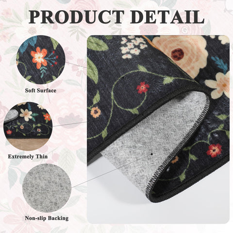 DUKINO edge-reinforced-durability rug resists wear for long-lasting use.