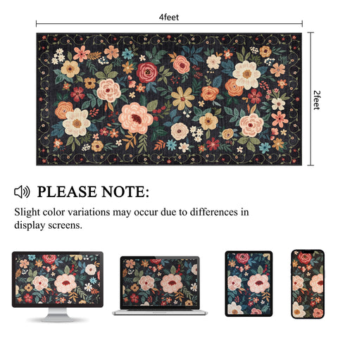 DUKINO lightweight and portable rug for seasonal updates.
